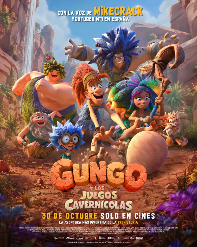 Gungo y los juegos cavernícolas Póster España