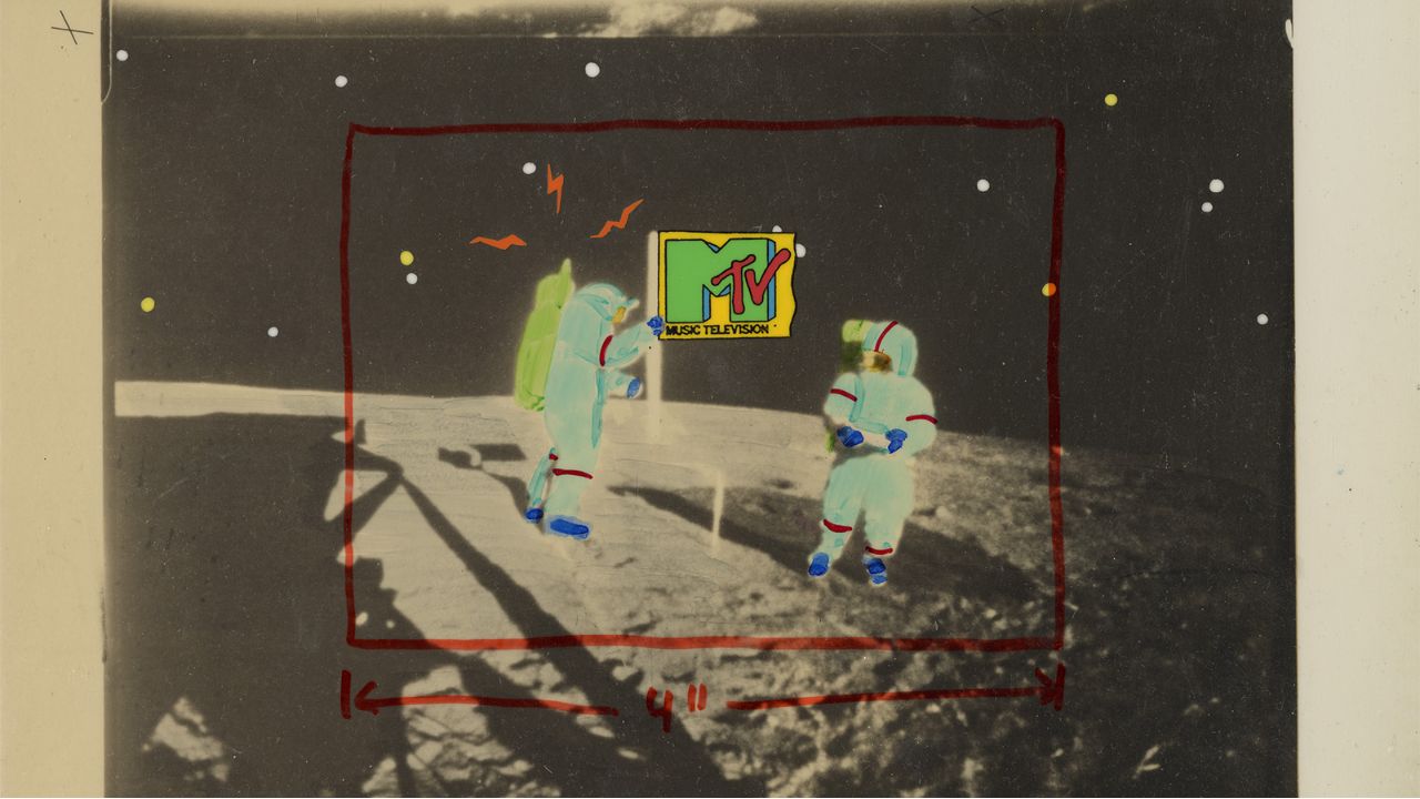 MTV cel setup Astronauts Buzzco Associates