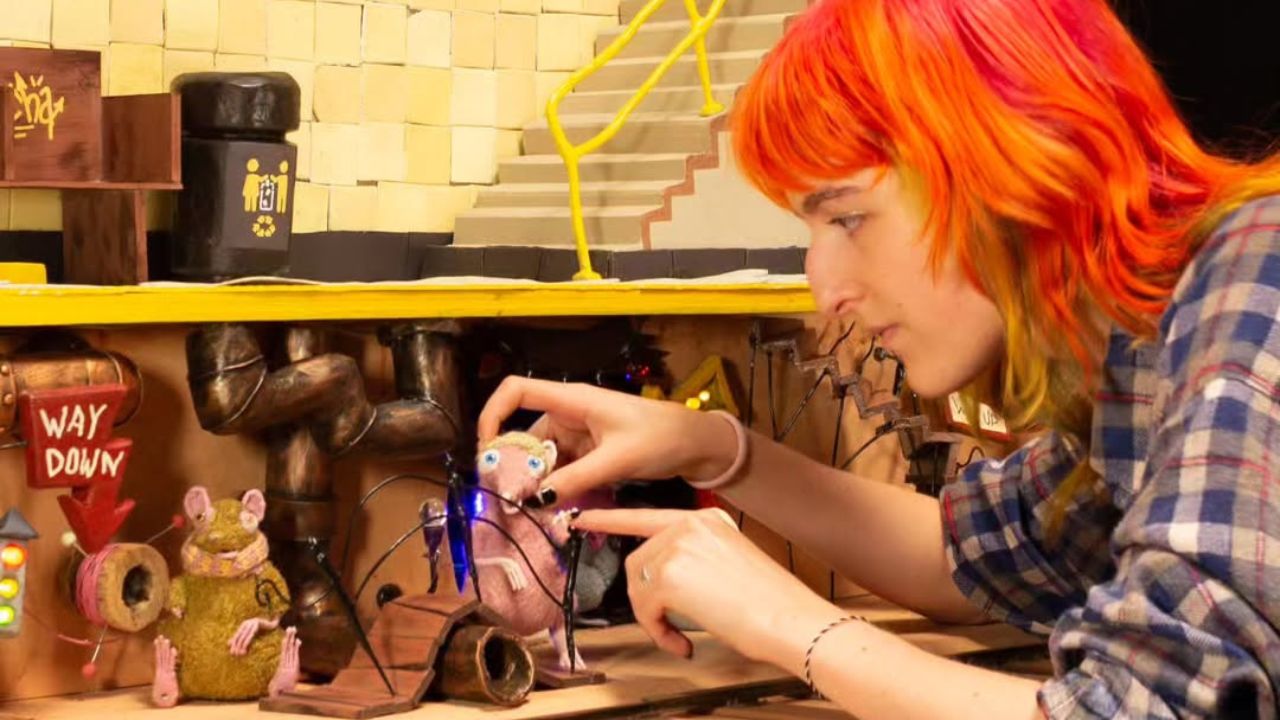 Paz del Carre Only Rats Pangur Animation Stop Motion España Detrás de cámaras