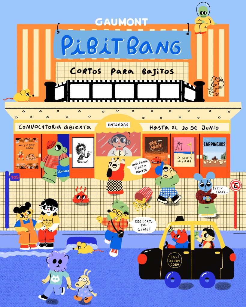 PiBit Bang BitBang Convocatoria sección infantil animación Argentina