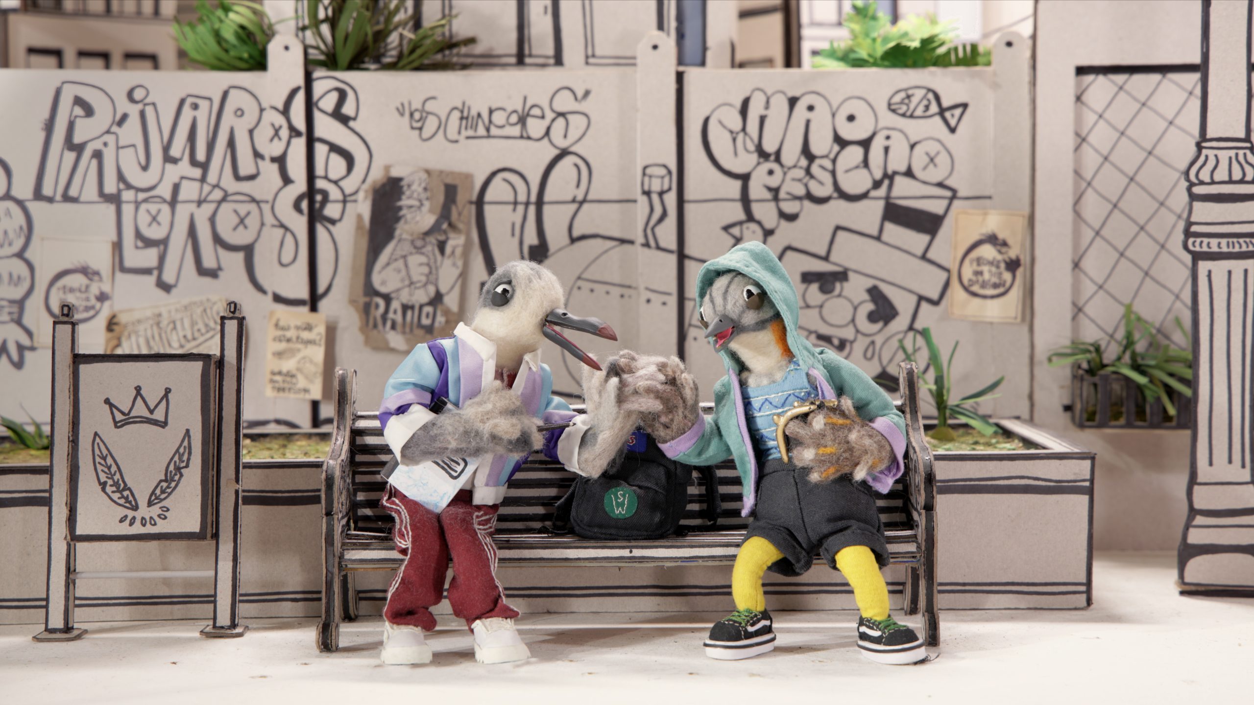 Pajarones Kike Ortega Coty Luzoro Pablo Greene Pataka Chile Animación Stop Motion temporada 2