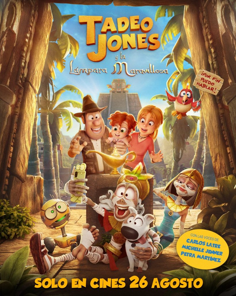 Tadeo Jones y la Lámpara Maravillosa Enrique Gato España póster final