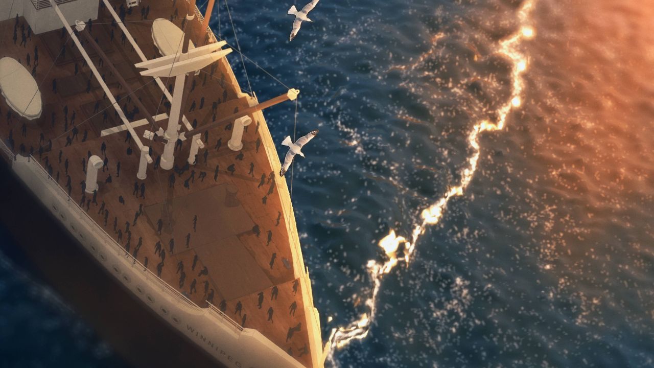 Winnipeg El barco de la esperanza Beñat Beitia Elio Quiroga Dibulitoon Studio Dibulitoon Factory AIE El Otro Film La Ballesta Malabar Producciones España Chile Argentina barco