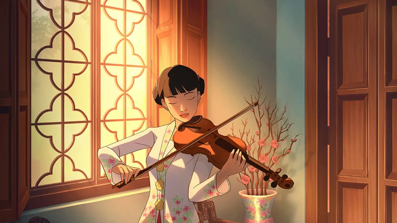 La violinista asegura su estreno en cines de Francia