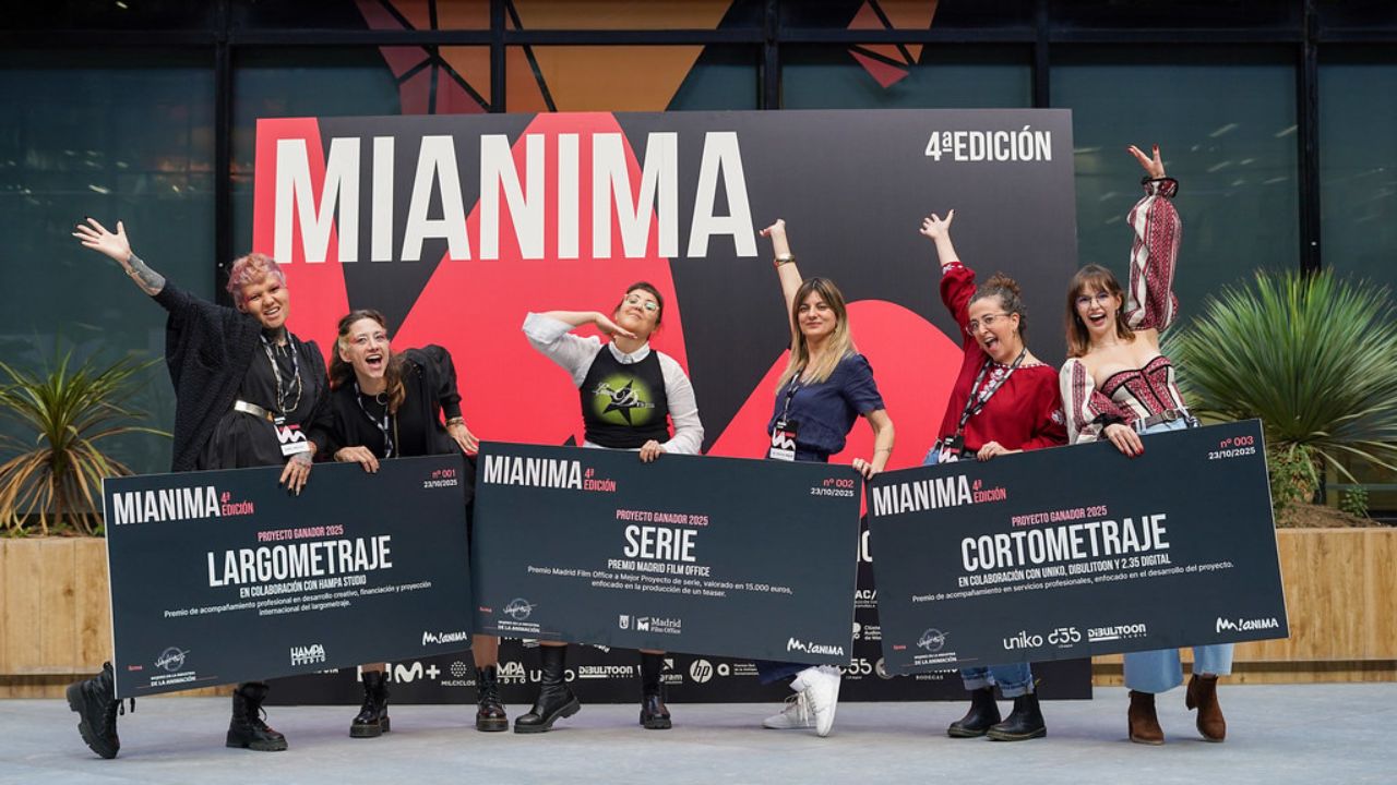 MIA Mujeres en la Industria de la Animacion MIAnima 2025 Ganadoras Espana
