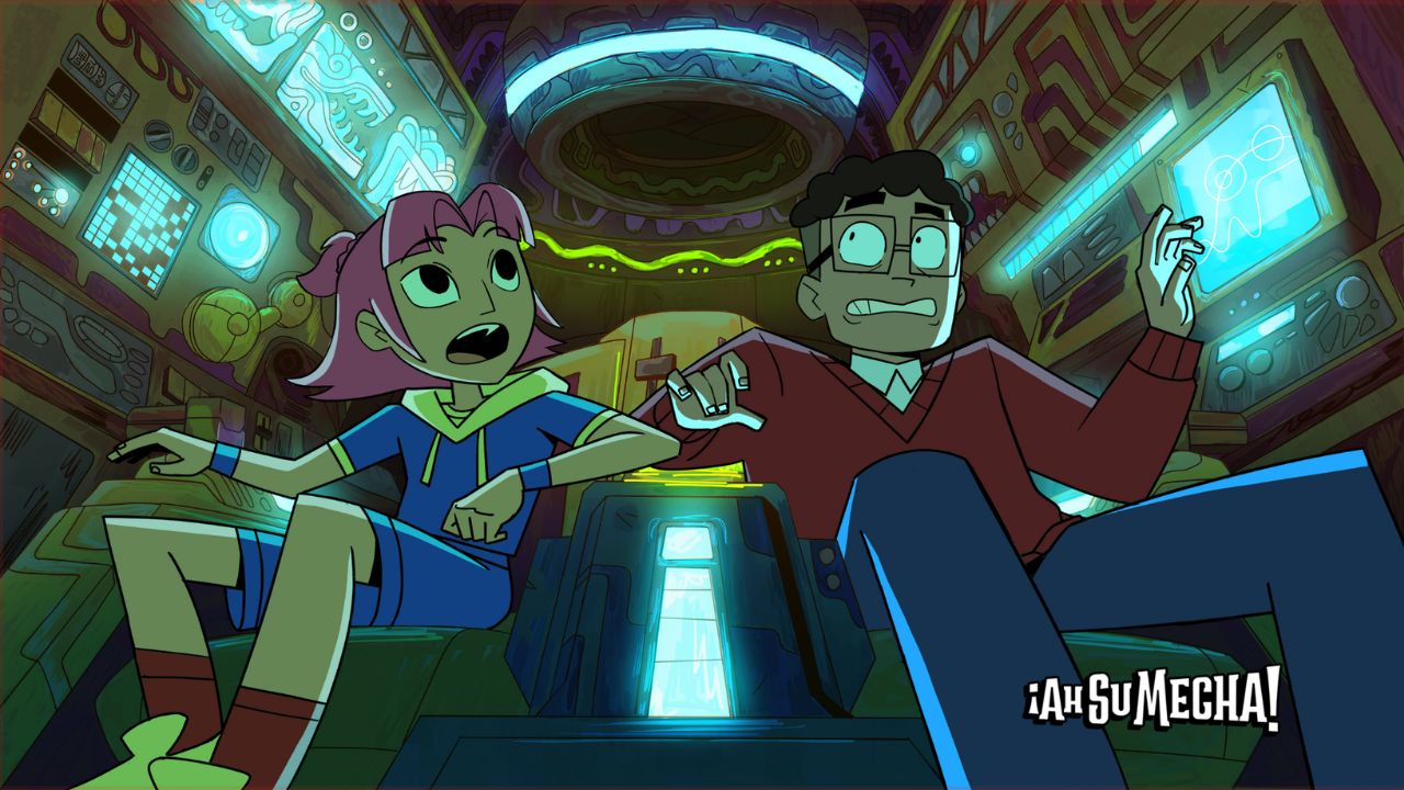 Ah su mecha Perry Esparza Aguilar Viva Calavera México animación