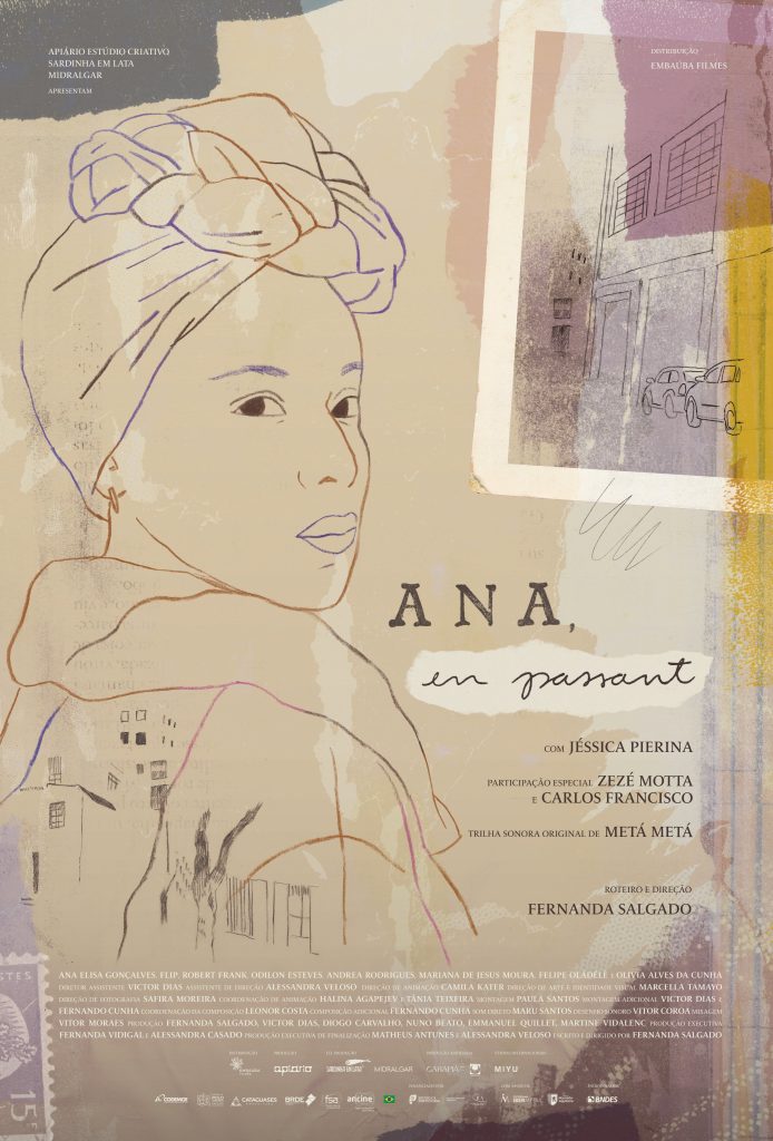 Ana en passant Fernanda Alves Salgado Apiario Creative Studio Sardinha Em Lata Midralgar Brasil Portugal Francia poster