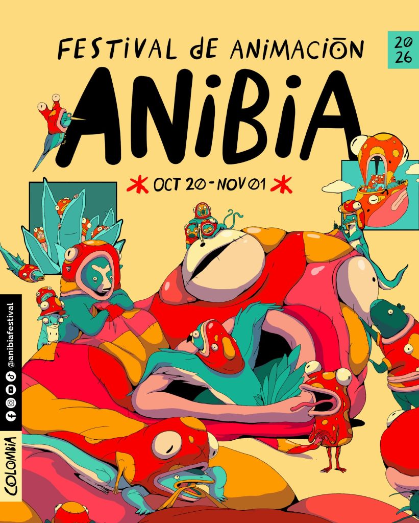 Anibia 2026 Festival Colombia Caballo Loco Studio póster