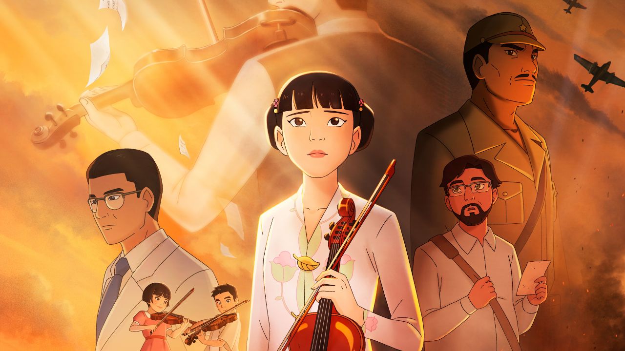 La violinista confirma su estreno en cines de España
