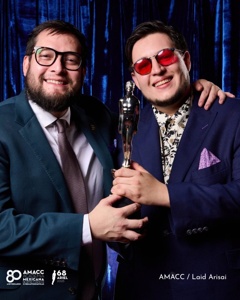 Arturo Ambriz Roy Ambriz Soy Frankelda Cinema Fantasma Ariel AMACC Mejor largometraje de animación