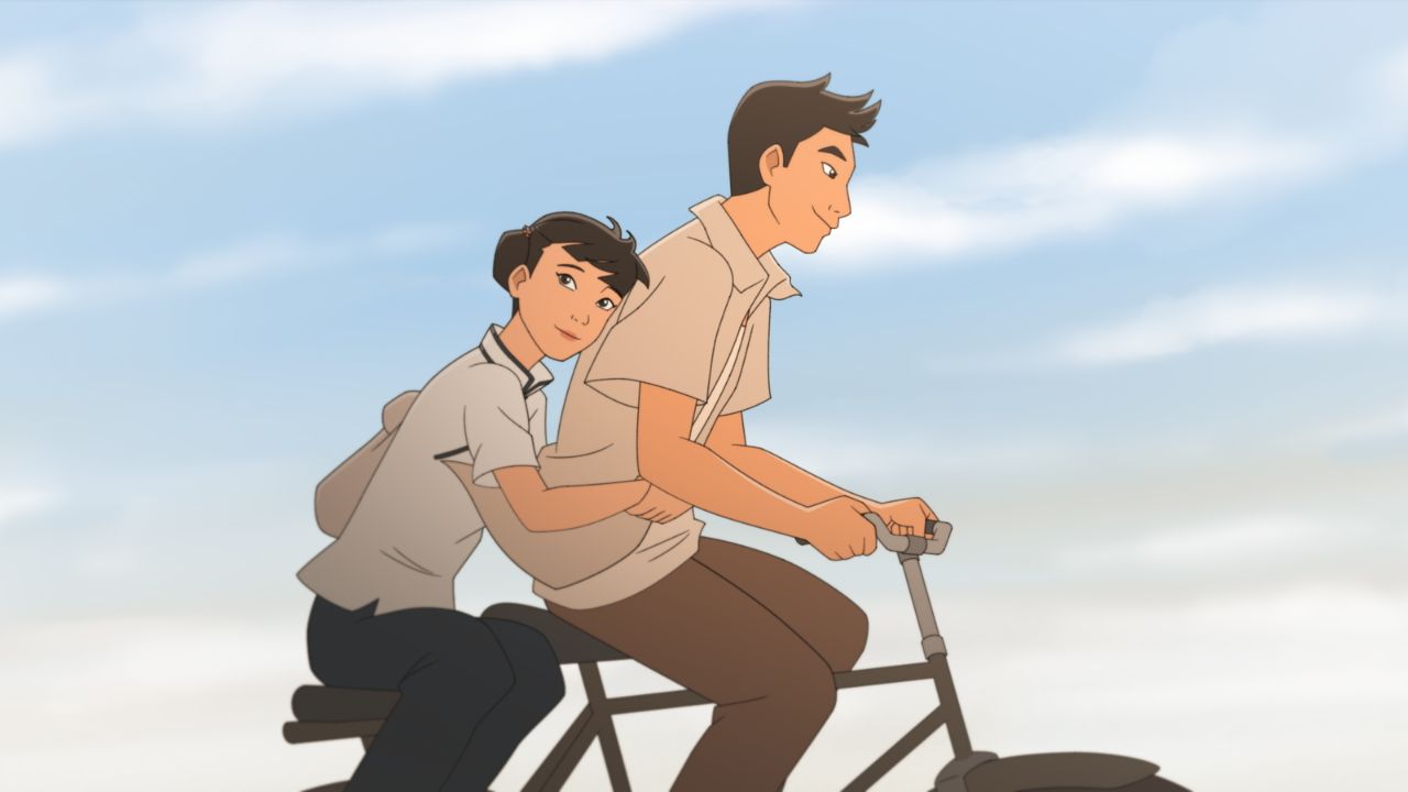 La violinista Ervin Han Raúl García Singapur España Italia Animación bicicleta