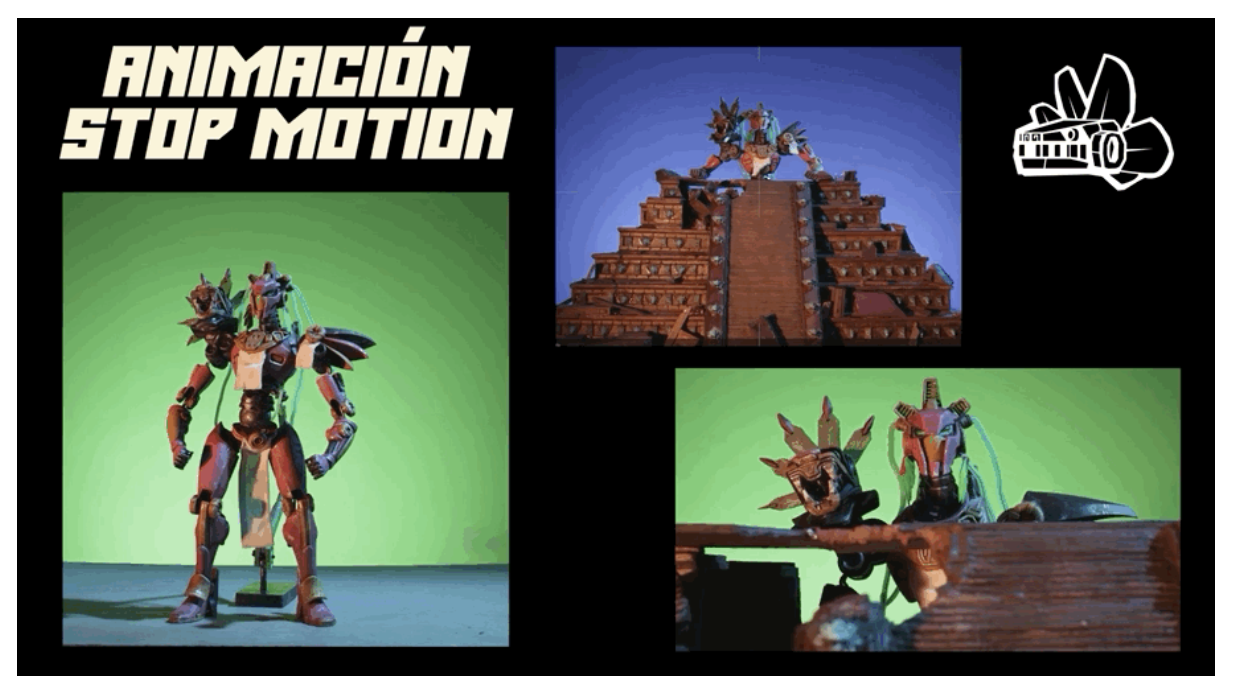 Mechzalcoat Humberto Cervera Rafael Rosales Cortometraje Animación México stop motion