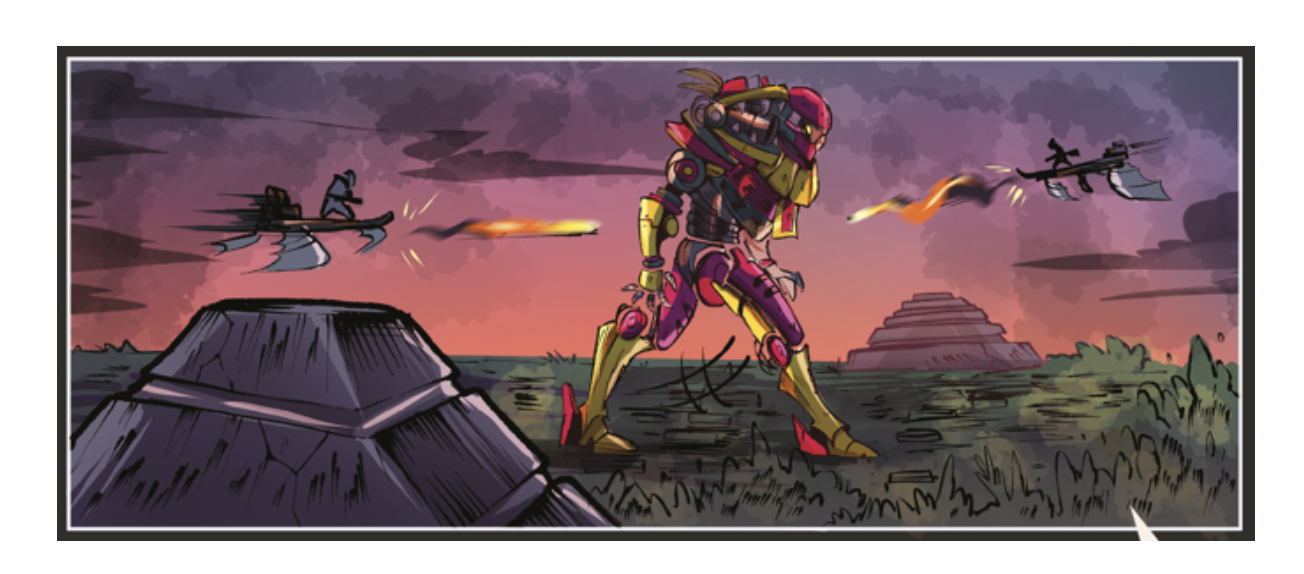 Mechzalcoat Humberto Cervera comic