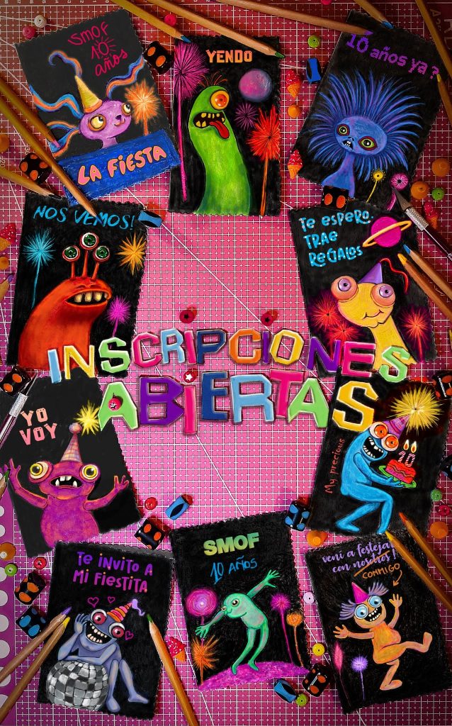 SMOF Stop Motion Our Fest Cartel Convocatoria 2027 Animacion Argentina Festival