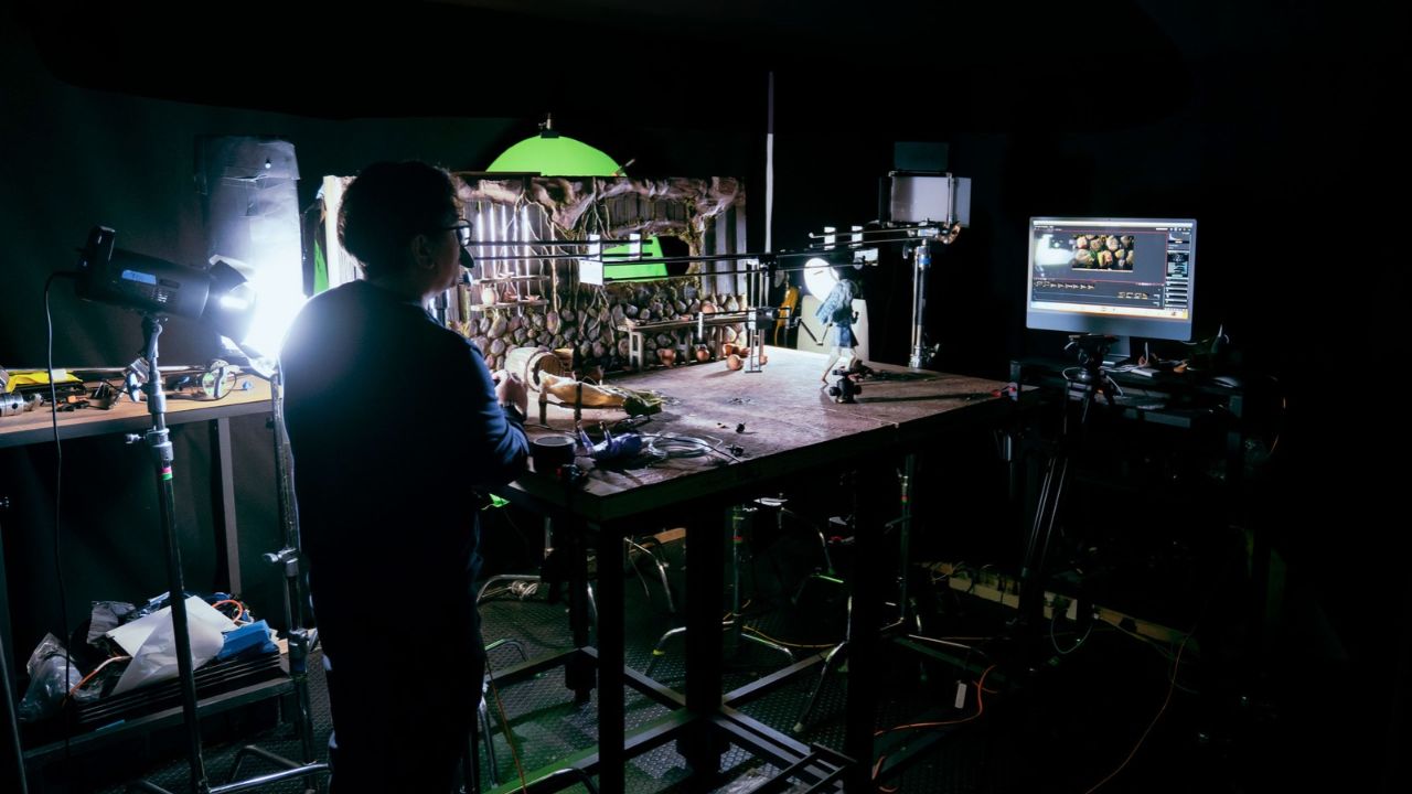 Yugen Nayelli Ojeda Wisdom House Films México Animación Stop Motion detrás de cámaras set